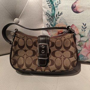 Small authentic coach purse
